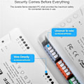 Miniatyrbillede 2 af 5: Multi-Channel Smart Switch 4CH R3 Tap Selvlåsende Hver Mobiltelefon Fjernbetjening Timing Switch