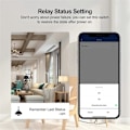 Miniatyrbilde 5 av 5: WIFI Smart Bryter 30A Høy Effekt App Fjernstyrt Hjemmeautomasjon Stikkontakt Stemmestyring Lamper og Lykter Smart Hjem