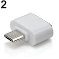 Miniatyrbild 4 av 4: Micro USB Hane till USB 2.0 Hona Adapter OTG-omvandlare för Android Tablet Telefon TSUNDEAU