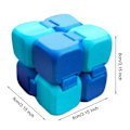 Pikkukuva 5 / 5: Infinity Cube -lelu, stressiä lievittävä fidget-kuutio, 3D-tulostettu rauhoittava sormikuutio lapsille ja aikuisille, ahdistuksen lievitykseen