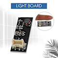 Miniatyrbilde 4 av 5: 2 STK Bakre LED Lys Reparasjon Erstatningskort Baklykter Led Driverkort Baklys Chip For X3 F25 10-17 B003809.2