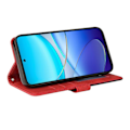 Miniatyrbillede 3 af 5: Læder Etui Til vivo V40 SE 5G/ Y200e 5G Etui Wallet Farvesplejsning Telefon Cover Red
