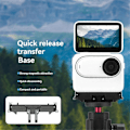Miniatyrbillede 4 af 5: Magnetisk Quick Release Mount med Variabel Dobbelt Interface Quick Release Kit til GO 3/ 3s