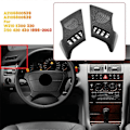 Miniatyrbillede 2 af 5: 1 par Dash Air Vent Højttalerdæksel A2106800539 A2106800639 til W210 E300 320 350 420 430 1996-2003 Horn Cover A