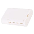 Miniatyrbillede 5 af 5: Kabinet ABS Varmeafledning Beskyttende Skal Køledele til Raspberry Pi 4 Model B Hvid