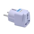 Miniatyrbild 1 av 5: Universal Bärbar Rese UK US AU till EU AC Strömuttag Adapter Konverterare