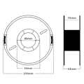 Miniatyrbillede 1 af 5: 3D-printmaterialer PLA-materialer 1,75 mm/1 kg 3D-printerfilament 1 kg spole 3D-printertilbehør, lilla