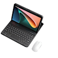Miniatyrbilde 1 av 5: Etui for Pad 5/5 Pro 11 tommer Avtakbart flatt nettbrettetui med tastaturdeksel svart