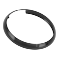 Miniatyrbillede 5 af 5: Fjernbetjenings Nøglering Trim Aluminium Legering Erstatning til MINI R55 R56 R57 R58 R59 R60 Sort