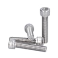 Miniatyrbillede 2 af 5: 4 stk. sekskantbolt med top A2 rustfrit stål 1,25 mm fin stigning fastgørelseshardware M10x50