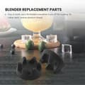 9704230 Blenderkoppling med Spannersats Kompatibel med Kitchen-Aid KSB5WH KSB5 KSB3 Drivare (5 st)