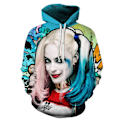 Miniatyrbild 1 av 5: 3D-tryckt mode för män och kvinnor, långärmad ytterkläder, streetwear, O-ringad tryckt hoodie style 2 4XL