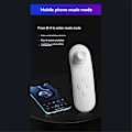 Miniatyrbilde 5 av 5: Bluetooth Trådløs VR Fjernkontroll Spillkontroller Joystick Gamepad Somatosensorisk Fjernkontroll Svart