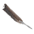 Miniatyrbillede 3 af 3: Klassisk Vintage Fjer Fyldepen Kalligrafi Quill Dip Pen Boligindretning Gave (05#)
