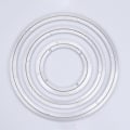 Miniatyrbillede 3 af 5: Naievear Rund Form Aluminium Legering Glat Drejeskive Drejeplade Til Roterende Bord 16inch