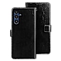 Miniatyrbillede 1 af 5: Passer til Samsung Galaxy A15 5G Etui Crazy Horse Tekstur Læder Wallet Cover-C6 Black