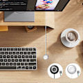 Miniatyrbillede 4 af 5: 1,6 m stationær computer strømafbryder aluminiumslegering PC strømforsyning tænd/sluk-knap computer bundkort ekstern strømknap forlænger