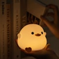 Miniatyrbilde 3 av 5: Tegneserie And Nattlampe med Berøringssensor Flimmerfri Øyebeskyttelse Oppladbar Bordlampe Nattbordslys