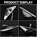 Miniatyrbillede 3 af 5: Flydende Side Blinklys LED Dynamisk Side Markør Blinklys Indikator Lampe Til Ford Mondeo 3 Mk3 Focus 1 Mk1 2pcs Dynamic