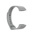Miniatyrbillede 1 af 5: Urrem Kompatibel Redmi/kompatibel Xiaomi Mi Band 4c Fortykket Sikker Tpu Udskiftnings Smart Armbåndsurrem Kaesi Light Grey