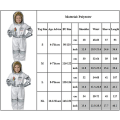Miniatyrbild 5 av 5: Astronautdräkt för barn, NASA rymddräkt för pojkar flickor unisex, rymd utklädnad cosplay set M