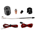 Miniatyrbillede 5 af 5: 24V 60W V6 Hotend til Voron 0.1/0.2/2.4 3D Printer Bimetal Hals Keramisk Varmelegeme Printhoved til Prusa/I3
