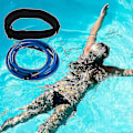 Miniatyrbild 3 av 4: 4m Pool Swim Band Justerbart Simträningsbälte Simmotståndsband För Barn Vuxna