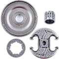 Miniatyrbilde 4 av 5: Clutch Trommel Clutch Assy Tannhjul Felg Nållager kit for Husqvarna 340 345 346XP 350 351 353 445 450 E Motorsag