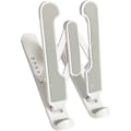 Miniatyrbillede 1 af 3: Foldbar Laptop Holder Justerbar Bærbar Desktop Laptop Stand (sort) (5-e-0) White