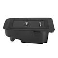 Miniatyrbillede 1 af 5: Trådløs biloplader induktionsplade til XC90 S90 V90CC S60 XC60 2015-2022 15W hurtigopladende telefonholder