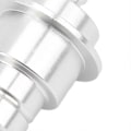 Miniatyrbillede 3 af 5: CO2 Adapter Aluminiumlegering 0,3in Hurtig Afbrydelse Slidstærk Høj Hårdhed Sodavandsmaskine Konnektor Sølv