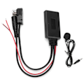 Miniatyrbild 1 av 5: Bluetooth AUX-kabeladapter med mikrofon för handsfree-samtal med smartphone för Alpine-radioapparater
