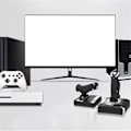 Miniatyrbild 3 av 5: Spel Flygkontroll Manipulator för 2119PRO PC Flygjoystick med Vibration Analog Flygkontroll Manipulator