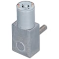 Pikkukuva 5 / 5: JGY370 Turbiini Kierteitetty Akseli Moottori M8 Ruuvi Hidas Nopeus Itselukittuva Moottorin Akseli Pituus 33mm DC24V (10RPM)