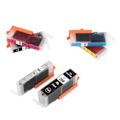 Miniatyrbillede 2 af 5: 250?251 Multi Farver Blækpatron Erstatning Inkjet Patroner Printertilbehør til PIXMA 6 Farver (BK BK C M Y GY)