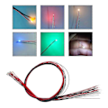 Miniatyrbild 5 av 5: Set med 120 Förkopplade #0805 Smd Led Lampor Mikrokit Färdiglödda Leds Lampor