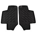 Miniatyrbilde 1 av 4: Par Bakre Gulvmatte Sklisikker Gummi Dør Fotpute Passer for Jeep Wrangler JK 2 Dører 2007-2017