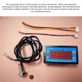 Miniatyrbillede 2 af 5: -TC01 Digital Tachometer Høj-Nøjagtighed LED Digital Motor Hastighedsmåler med Hall Sensor Motor Hastighedsdetektor