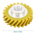 Miniatyrbild 5 av 5: W10112253 Gul Mixer Maskin Växel Ersättningsdel för 4162897 5K45SS 5K5SS 5KPM5 Blandare