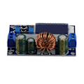 Miniatyrbild 2 av 5: Justerbar Spänningsregulatormodul med LCD-Display, Mångsidig Steg-Upp/Ner Spänningskontroll Perfekt för DIY Elektronik
