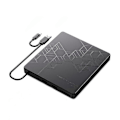 Miniatyrbillede 5 af 5: Ekstern CD/DVD-drev USB3.0/Type-C CD/DVD ROM +/-RW Adapter Optisk Disk Drev CD-afspiller til Laptop PC Desktop Computer