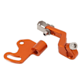Miniatyrbillede 2 af 5: Koblingsgrebsæt med én finger Aluminiumlegering Træk Koblingsaktuator Armgreb til 790 Adventure R 2018?2023 Orange