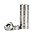 Miniatyrbilde 3 av 3: 10 stk. 608ZZ dype sporkulelager 8*22*7mm for skriver 8mm boring