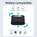 Miniatyrbillede 2 af 5: 4K X 2K -Kompatibel Switch Bi-Directionel 2 Porte Splitter Switch til Laptop PC /4 TV Box Adapter(B)