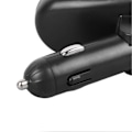 Miniatyrbillede 3 af 5: USB Biloplader Stor Skærm Dobbelt USB-Port Hurtig Opladning Håndfri Opkald FM-Transmitter Bluetooth MP3