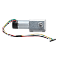 Pikkukuva 4 / 5: JGY?370 DC-kierukkavaihdemoottori Enkooderilla Kaksoisakselinen 14mm Lähtöakseli DC 24V