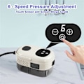 Miniatyrbilde 3 av 5: Steamrenser med Smart Touch-skjerm Høytrykksdamper for Rengjøring Håndholdt Steamrenser for Hjemmet EU Plugg A