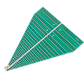 Miniatyrbillede 2 af 5: UWB Log Periodisk Antenne 600MHz til 6000MHz 50W Høj Forstærkning Wifi Ultra Bredbånds Log Periodisk Antenne
