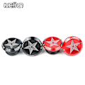 Miniatyrbilde 4 av 5: MEIJUN 2 stk. Mountain Bicycle Sykkel Sykling Aluminium Legering Styrehåndtak Plug Styrehåndtak Bar End Stoppers Rød