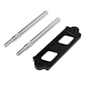 Miniatyrbillede 2 af 5: Bilbatteri Fastgørelsesbeslag Sort Metal Spændeholder Kit Til Civic CRX S2000